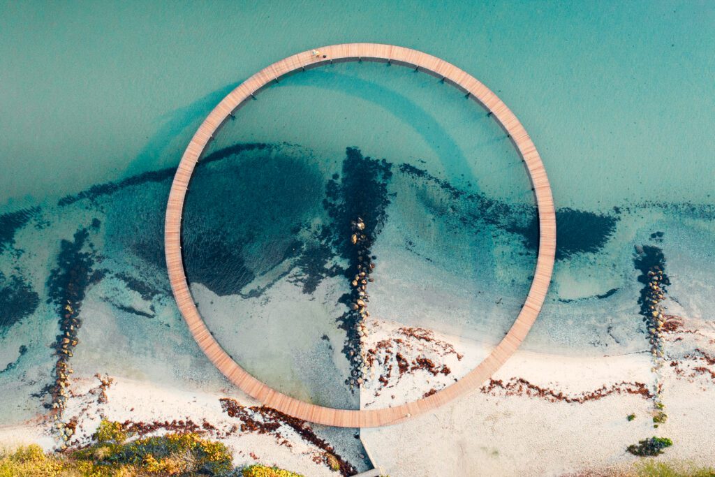 Den uendelige bro århus infinity brigde landmark Denmark aarhus