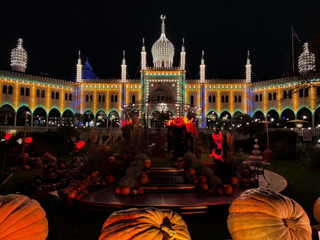 Tivoli Gardens Copenhagen Denmark Halloween Landmark Denmark Pumpkins