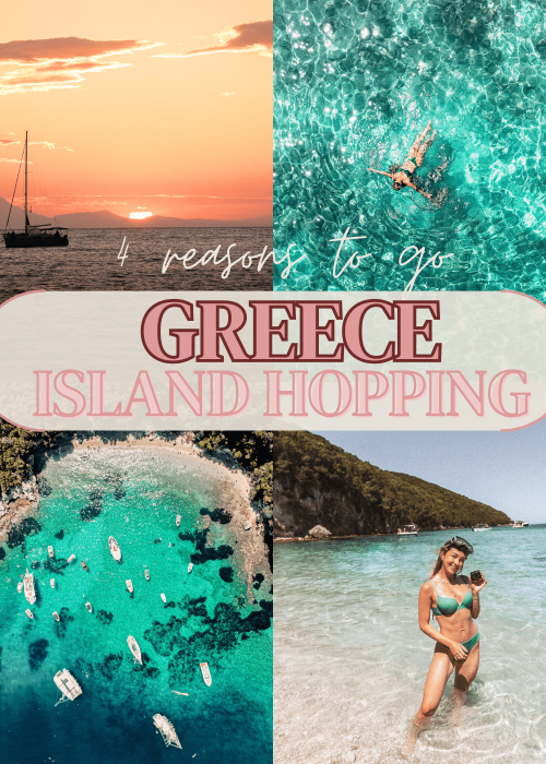 Island hopping greece